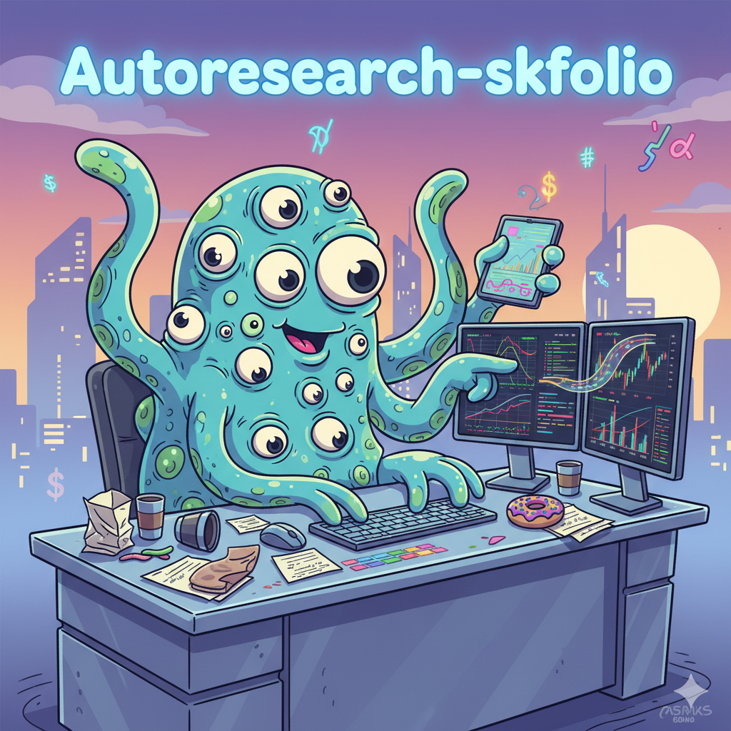 autoresearch-skfolio project illustration